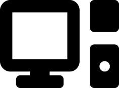 Personal Computer Sketch Svg Vector, Free Vectors File